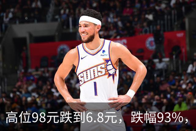 高位98元跌到6.8元,跌幅93%,十轮反弹都挡不住持续下杀的趋势